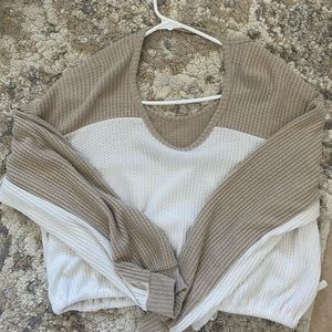 Hollister open back top